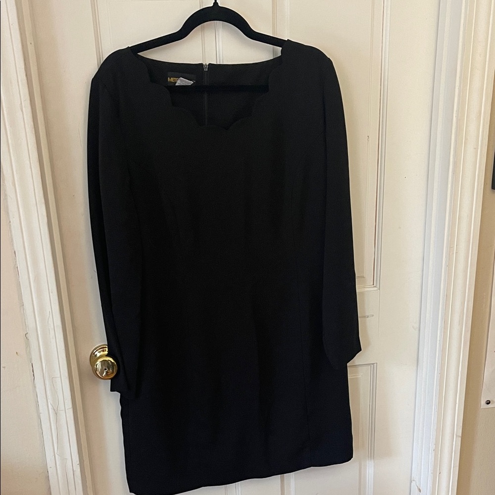 Metrostyle Classic Black Dress